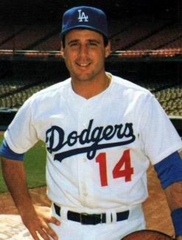 Los Angeles Dodgers Mike Scioscia Cooperstown MLB jersey front view