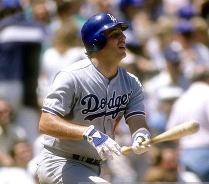 Los Angeles Dodgers Mike Scioscia MLB jersey front view