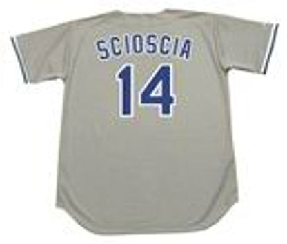 Los Angeles Dodgers Mike Scioscia MLB jersey front view