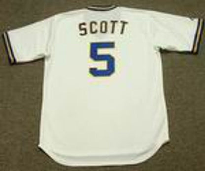 GS MB Milwaukee 1975 Cooperstown Throwback Home Stitched Jersey, Vintage Baseball Jersey, Retro Sewn Jersey