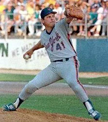 New York Mets Tom Seaver Cooperstown MLB jersey front view