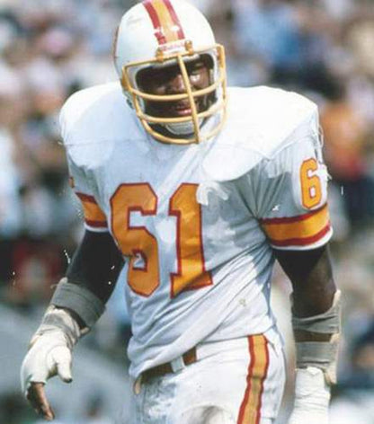 Tampa Bay Buccaneers Dewey Selmon NFL jersey front view