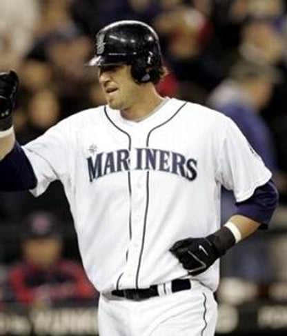 Seattle Mariners Richie Sexson MLB jersey front view