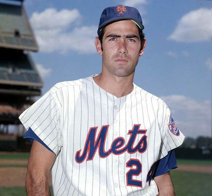 New York Mets Art Shamsky MLB jersey front view