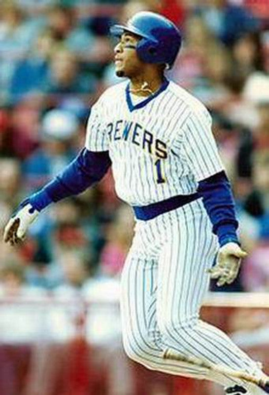 GS MB Milwaukee 1988 Cooperstown Throwback Home Stitched Jersey, Vintage Baseball Jersey, Retro Sewn Jersey