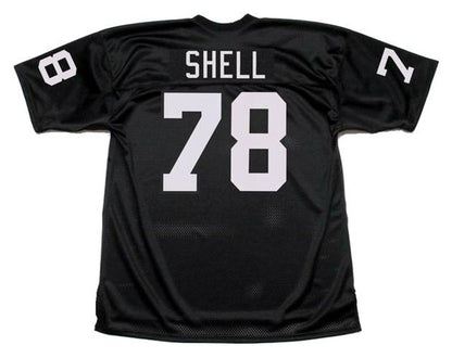 Oakland Raiders Art Shell NFL jersey front view