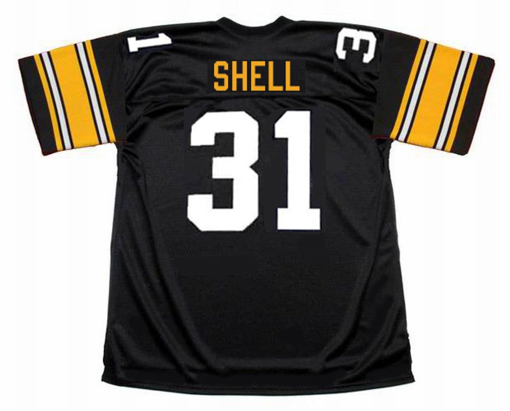 Pittsburgh Steelers Donnie Shell NFL jersey front view