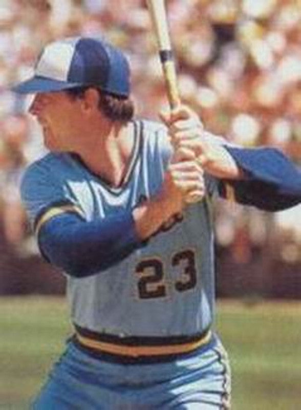 Milwaukee Brewers Ted Simmons Cooperstown MLB jersey front view