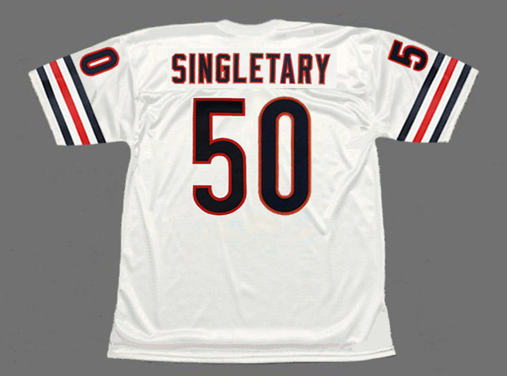 Chicago Bears Mike Singletary NFL jersey front view
