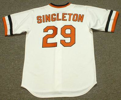 Baltimore Orioles Ken Singleton Cooperstown MLB jersey front view