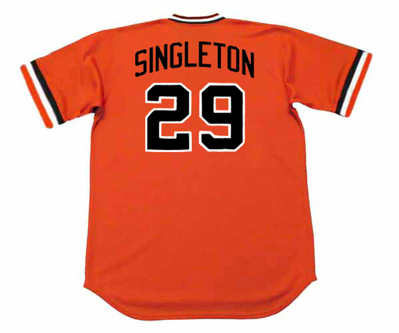 Baltimore Orioles Ken Singleton Cooperstown MLB jersey front view
