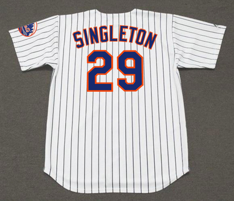 New York Mets Ken Singleton MLB jersey front view
