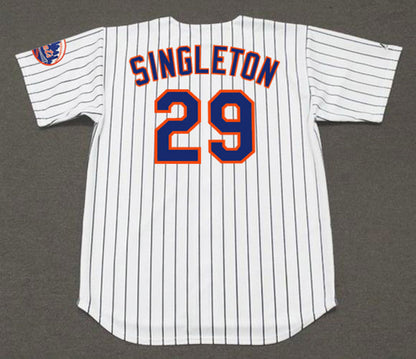 New York Mets Ken Singleton MLB jersey front view