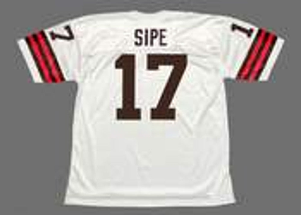 Cleveland Browns Brian Sipe NFL jersey front view