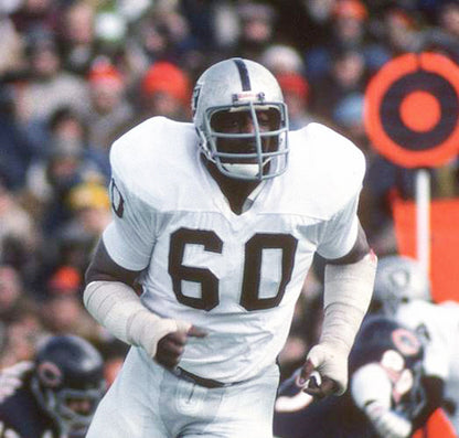 Oakland Raiders Otis Sistrunk NFL jersey front view