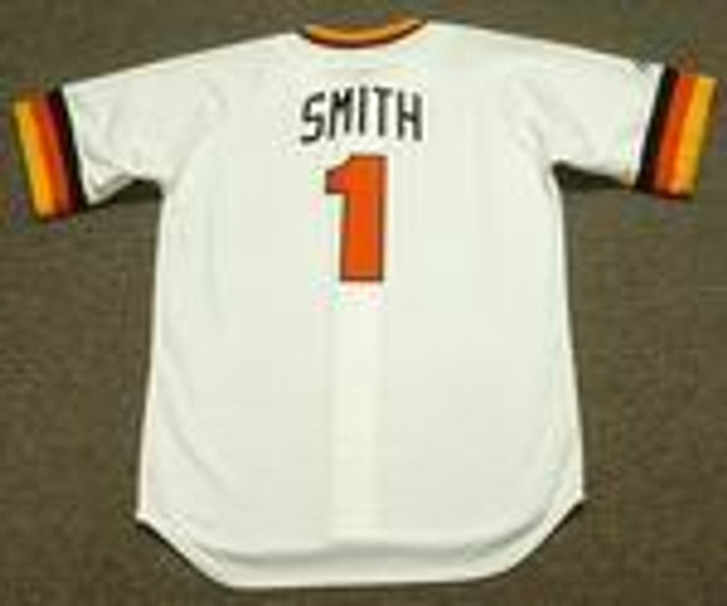 San Diego Padres Ozzie Smith Cooperstown MLB jersey front view