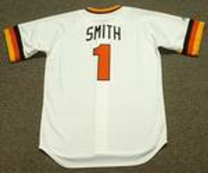 San Diego Padres Ozzie Smith Cooperstown MLB jersey front view