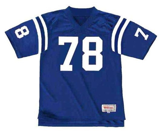 Bubba Smith Baltimore Colts 1970 Throwback Home Nfl Football Jersey jersey front view