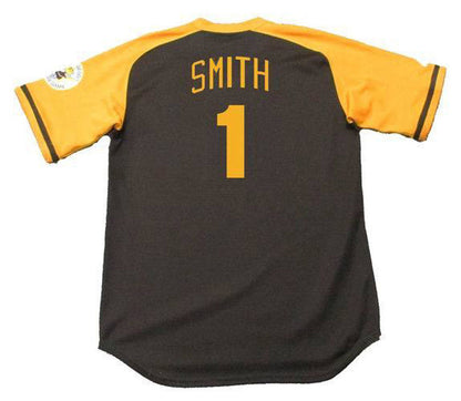 San Diego Padres Ozzie Smith MLB jersey front view