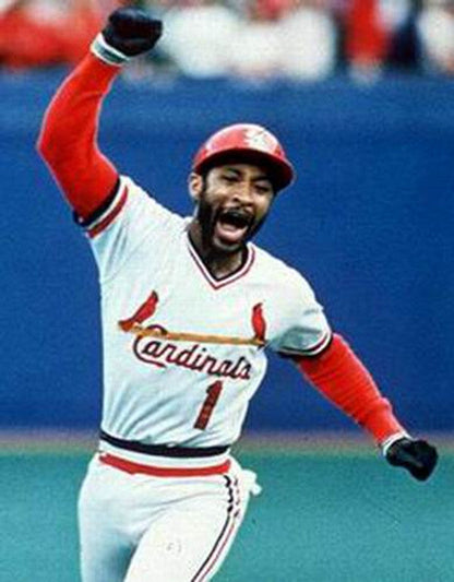 Ozzie Smith St Louis Cardinals 1982 Home Throwback Baseball Jersey jersey front view