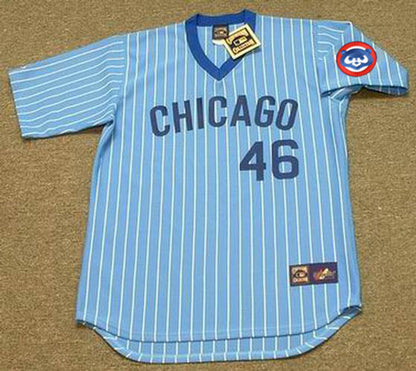 Chicago Cubs Lee Smith Cooperstown MLB jersey front view