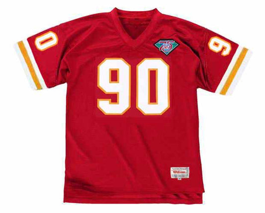 Kansas City Chiefs Neal Smith NFL jersey front view