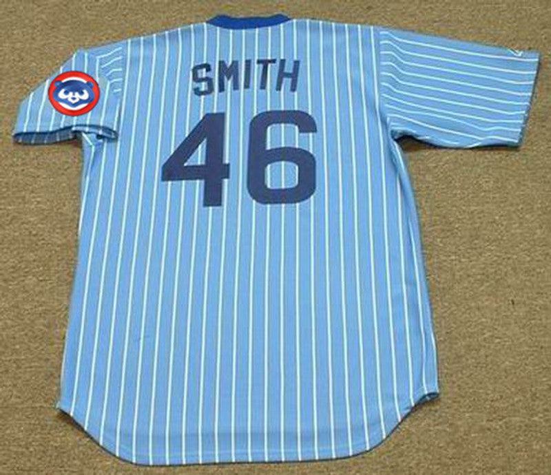 Chicago Cubs Lee Smith Cooperstown MLB jersey front view