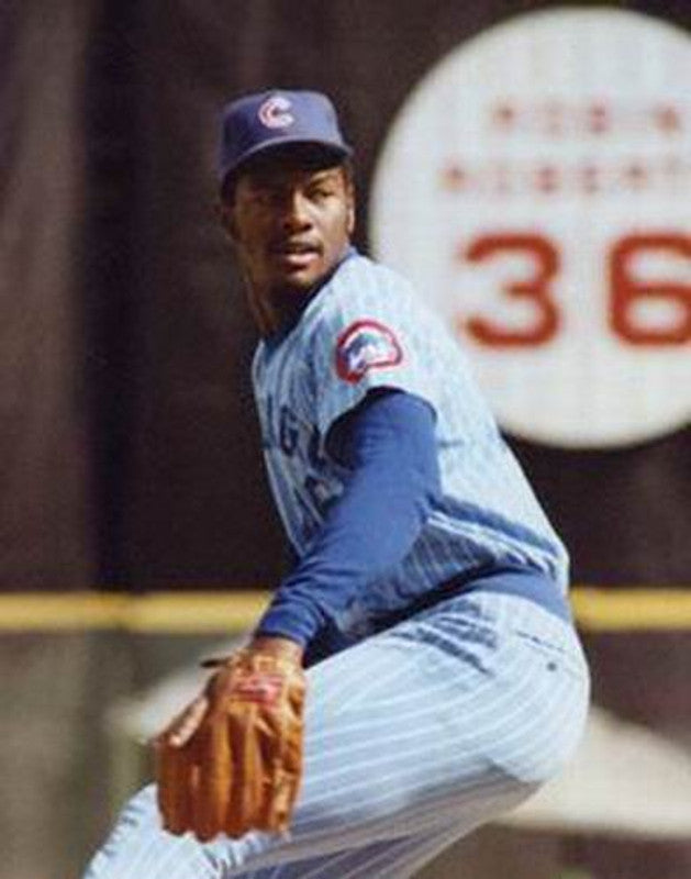 Chicago Cubs Lee Smith Cooperstown MLB jersey front view