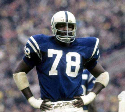 Bubba Smith Baltimore Colts 1970 Throwback Home Nfl Football Jersey jersey front view
