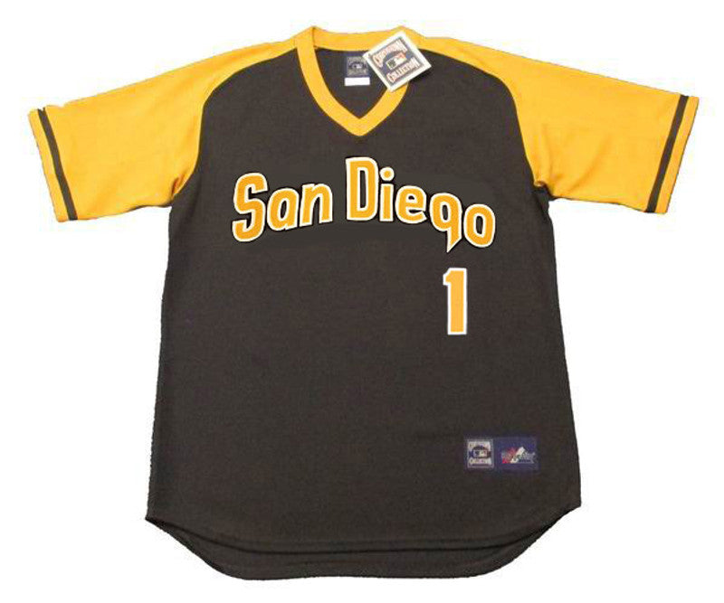 San Diego Padres Ozzie Smith MLB jersey front view