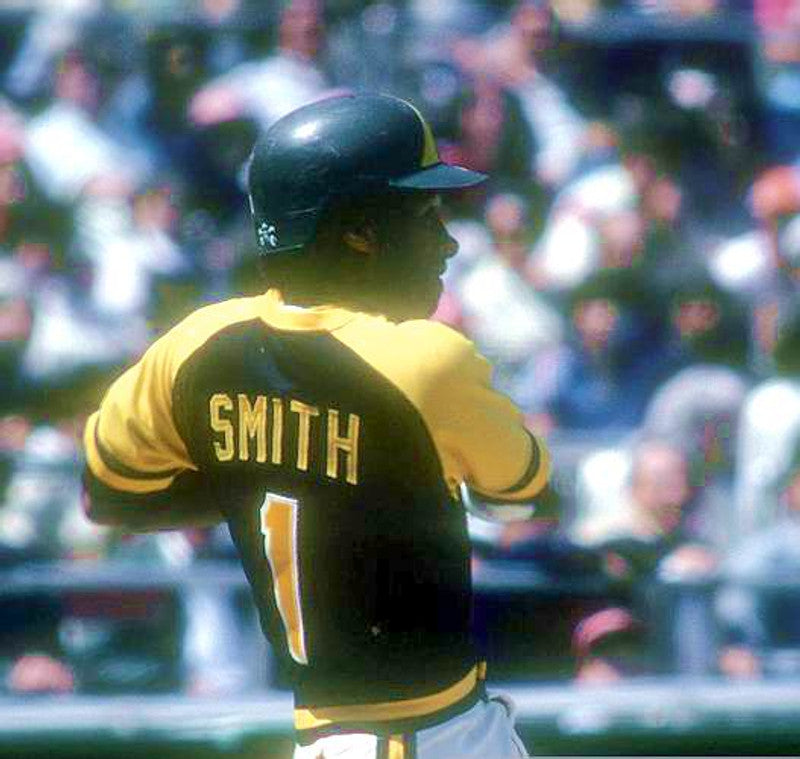 San Diego Padres Ozzie Smith MLB jersey front view