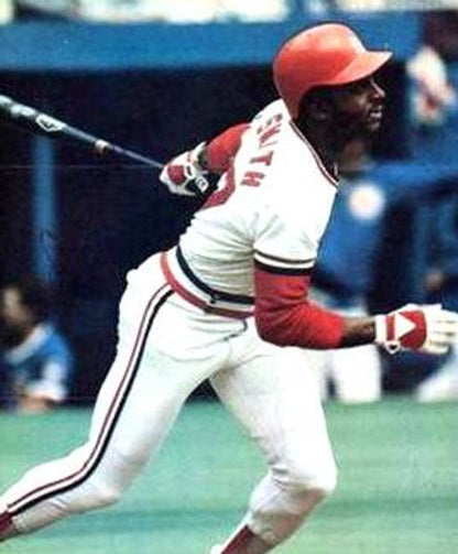 Lonnie Smith St Louis Cardinals 1982 Cooperstown Home Baseball Stitched Jersey jersey front view