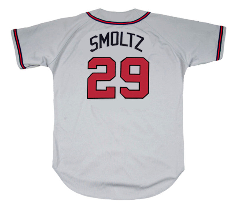 Atlanta Braves John Smoltz MLB jersey front view