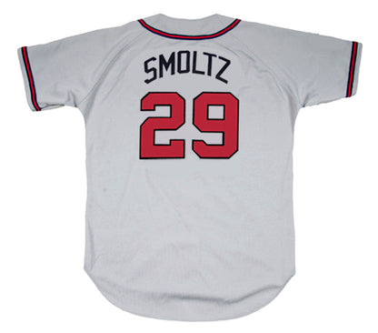 Atlanta Braves John Smoltz MLB jersey front view