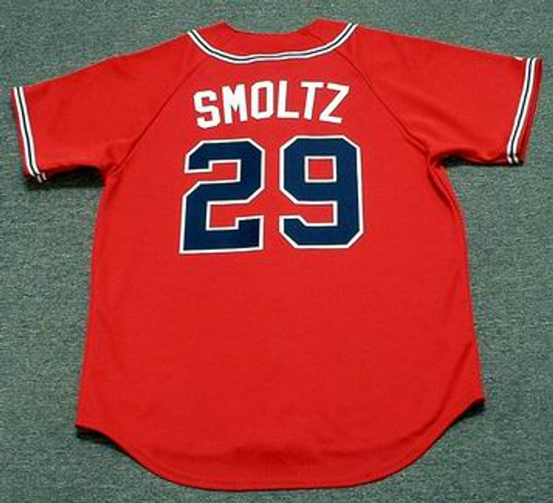 Atlanta Braves John Smoltz MLB jersey front view