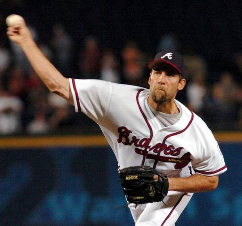 Atlanta Braves John Smoltz MLB jersey front view