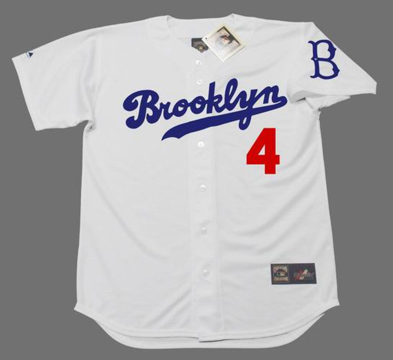 Duke Snider Brooklyn Dodgers Cooperstown Throwback Baseball Jersey jersey front view
