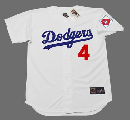 Duke Snider Brooklyn Dodgers 1951 Cooperstown Home Baseball Stitched Jersey jersey front view