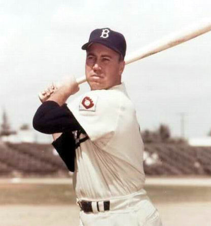 Duke Snider Brooklyn Dodgers 1951 Cooperstown Home Baseball Stitched Jersey jersey front view