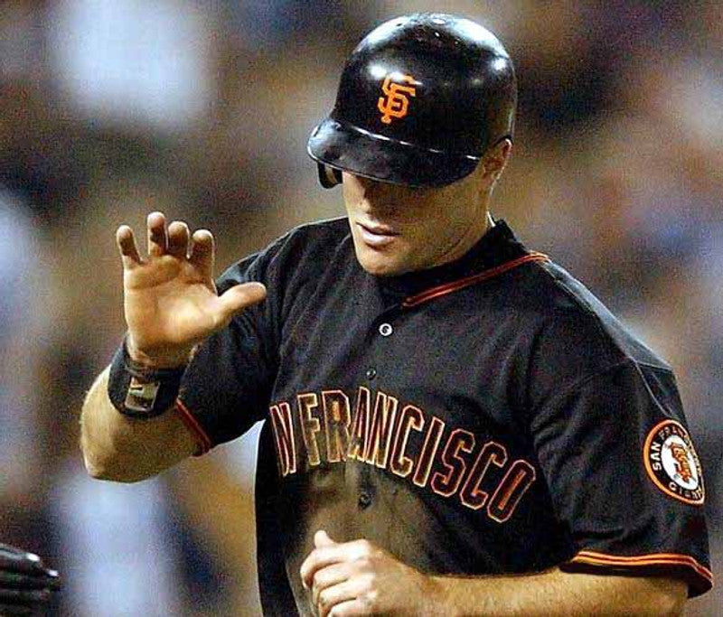 S SFG 2002 Throwback Alternate Baseball Stitched Jersey, Vintage Baseball Jersey, Retro Sewn Jersey