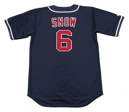 Jt Snow California Angels 1995 Throwback Alternate Baseball Stitched Jersey jersey front view