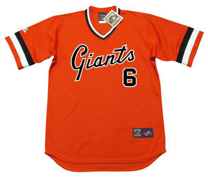 San Francisco Giants Jt Snow 1970s MLB jersey front view