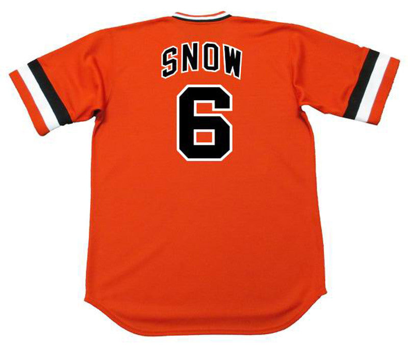 San Francisco Giants Jt Snow 1970s MLB jersey front view