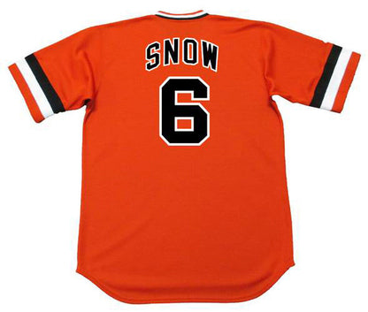 San Francisco Giants Jt Snow 1970s MLB jersey front view