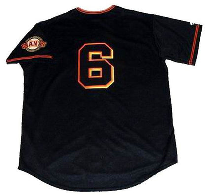 S SFG 2001 Throwback Baseball Stitched Jersey, Vintage Baseball Jersey, Retro Sewn Jersey