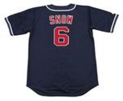 Jt Snow California Angels 1995 Throwback Alternate Baseball Stitched Jersey jersey front view