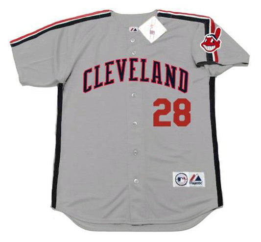 Cleveland Indians Cory Snyder MLB jersey front view