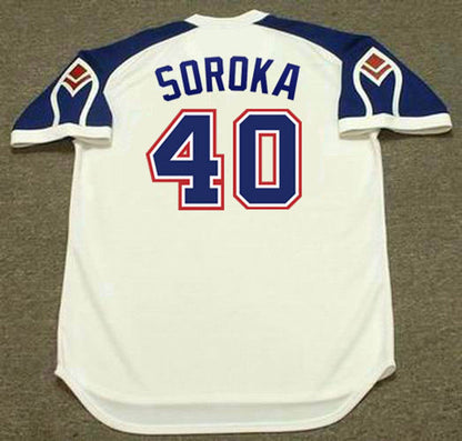 Atlanta Braves Mike Soroka 1970s MLB jersey front view