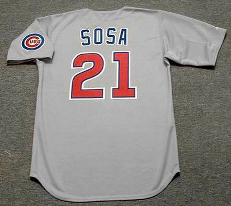 Chicago Cubs Sammy Sosa MLB jersey front view