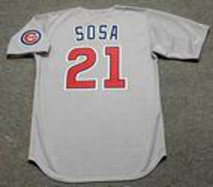 Chicago Cubs Sammy Sosa MLB jersey front view
